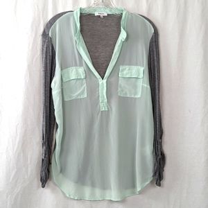 ARITZIA BABATON JULIEN SILK TOP